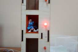 Лифт Arduino макет настоящего лифта